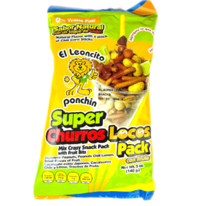 Churros Locos Naturales 5oz/24