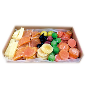 Sabrosos Candied Fruit Display 22lbs