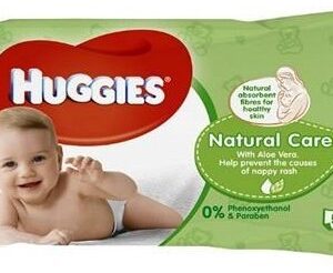 HUGGIES BABY WIPE NAT 56ct/10c